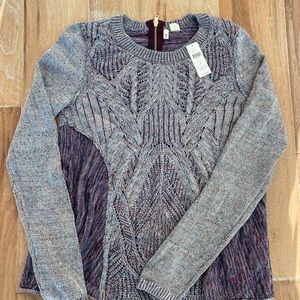 NWT Anthropologie swing sweater, small